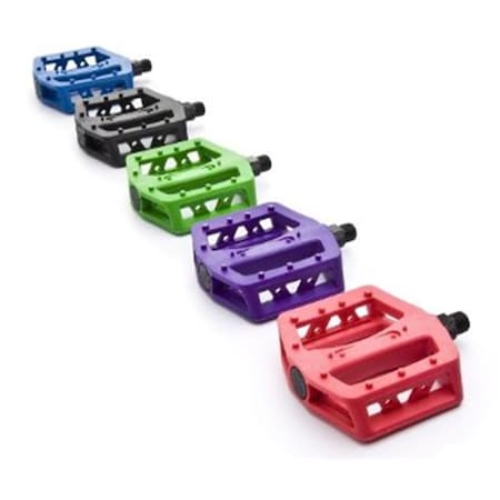 Striker Nylon Pedal Set - Blue, 100 x 105 mm ST45869